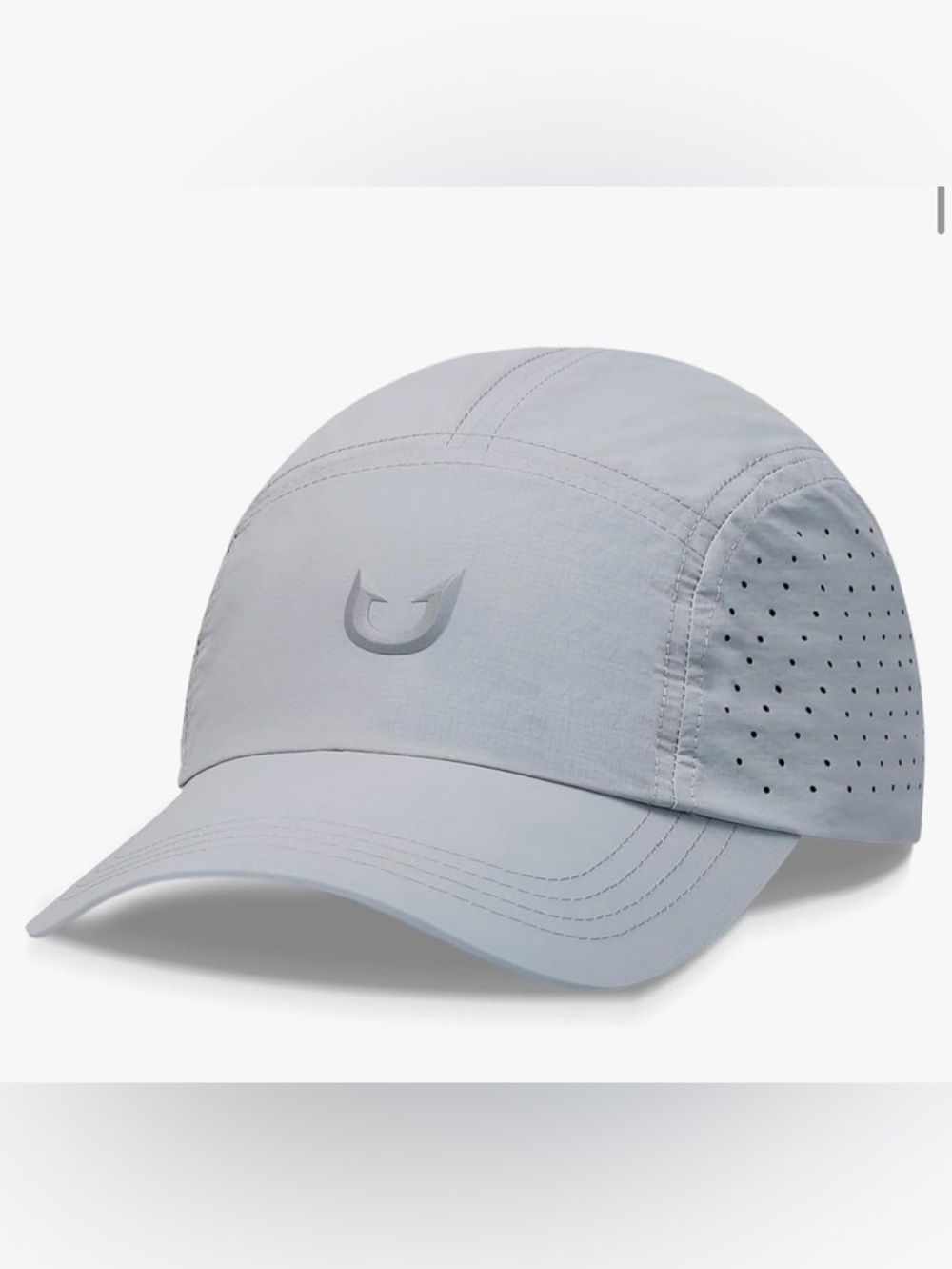 Light Gray Performance Running Cap - Unbranded